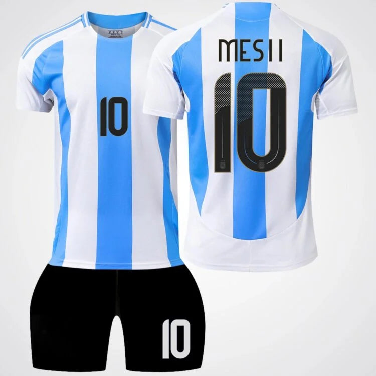 Lionel Messi Argentina #10 Jersey – World Champion Edition